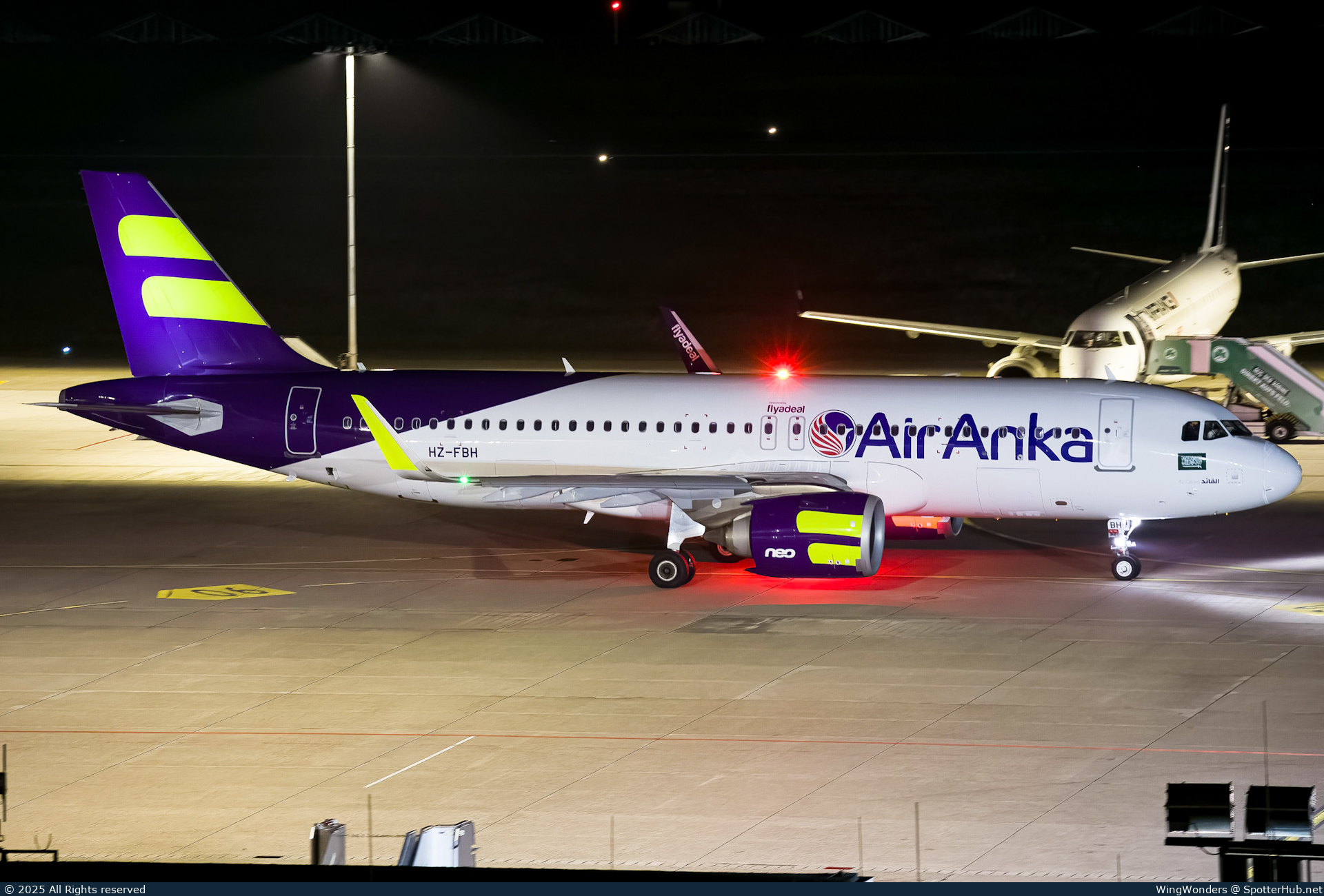 Photo of HZ-FBH - Airbus A320-251N operated by Air Anka (opb flyadeal)