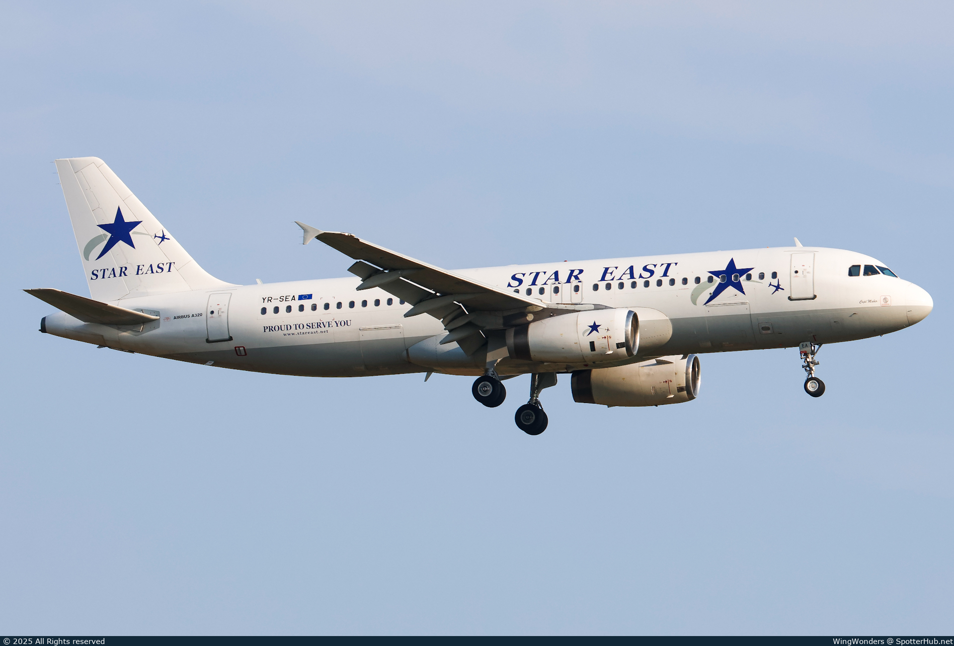Photo of YR-SEA - Airbus A320-231 operated by Star East Airlines
