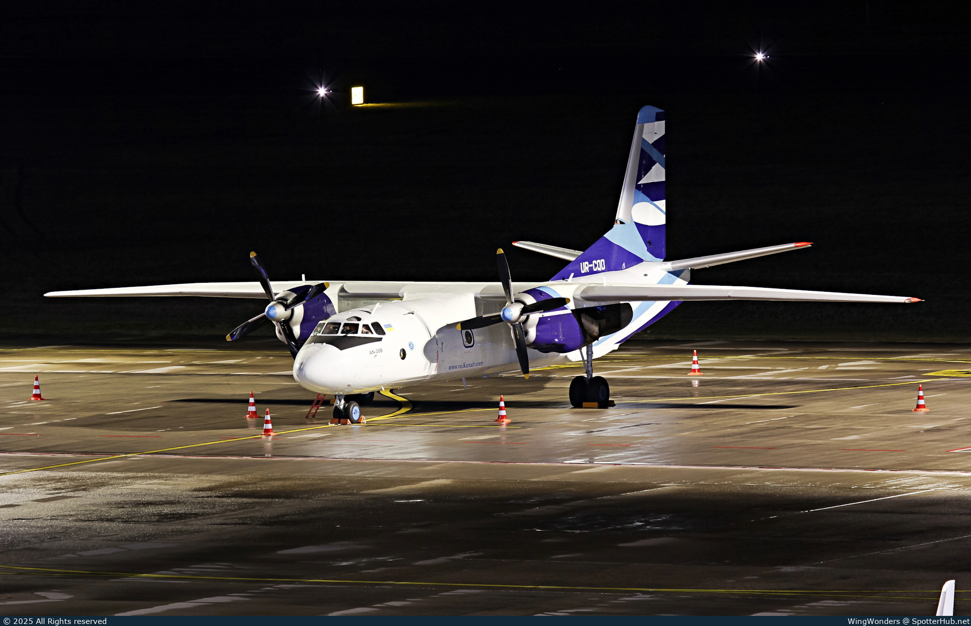 Photo of UR-CQD - Antonov An-26B operated by Vulkan Air