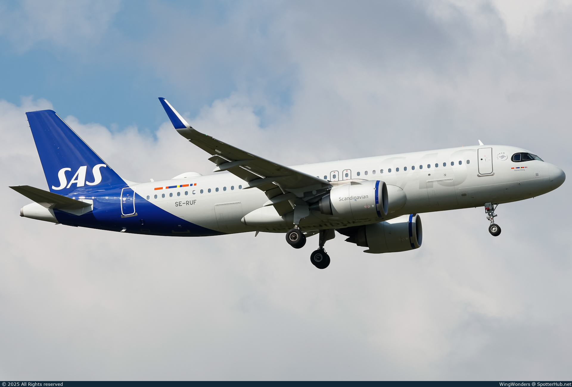 Photo of SE-RUF - Airbus A320-251N operated by SAS Scandinavian Airlines