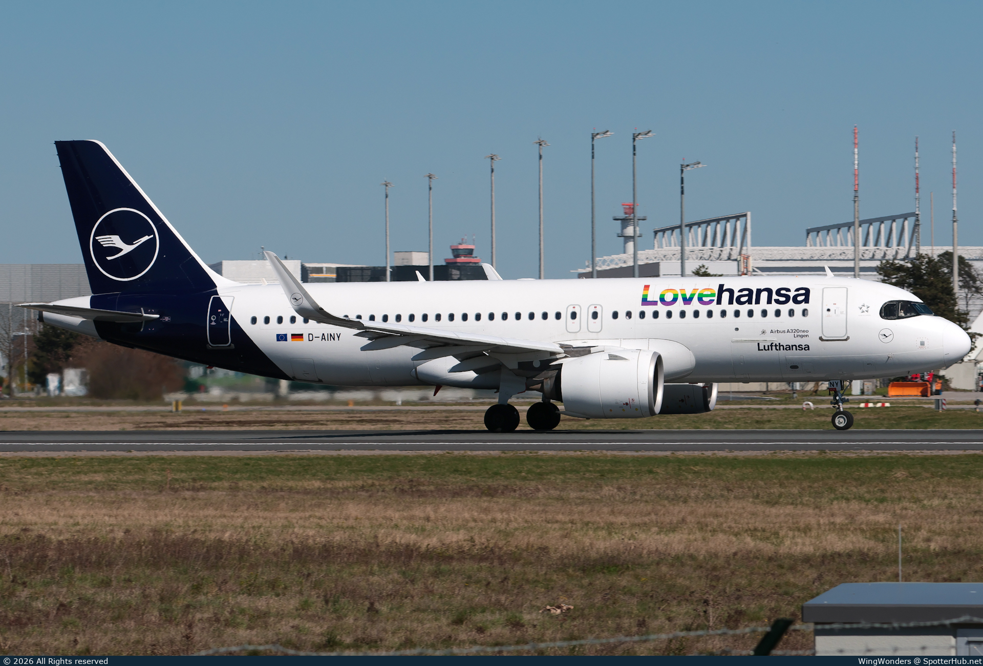 Photo of D-AINY - Airbus A320-271N operated by Lufthansa