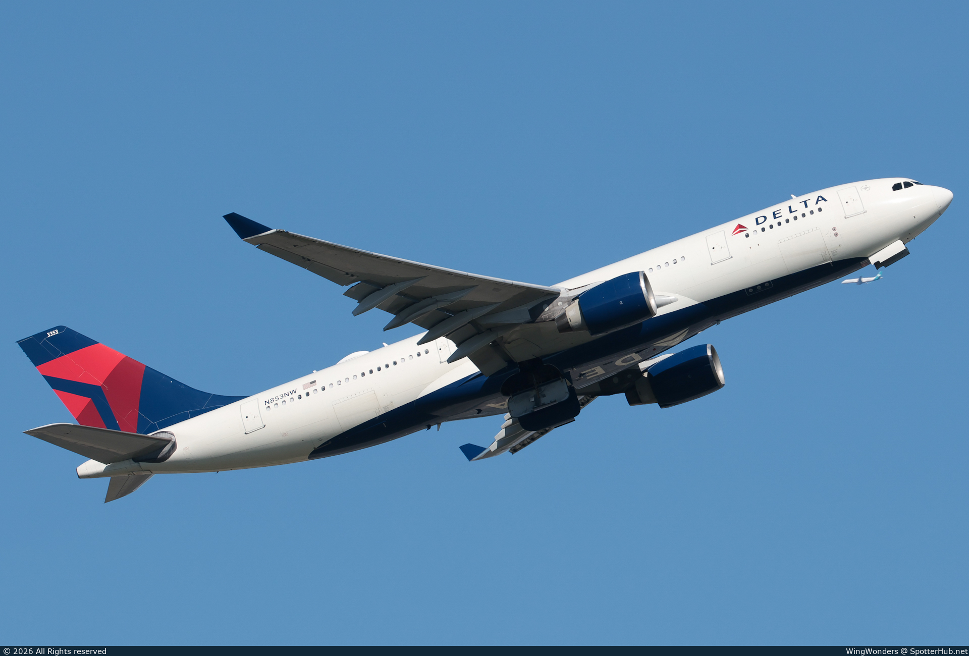 Photo of N853NW - Airbus A330-223 operated by Delta Air Lines