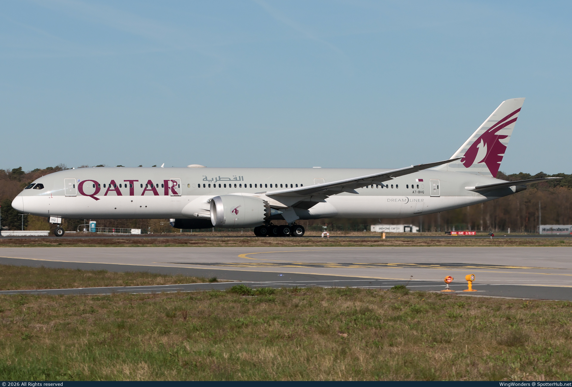 Photo of A7-BHQ - Boeing 787-9 Dreamliner operated by Qatar Airways