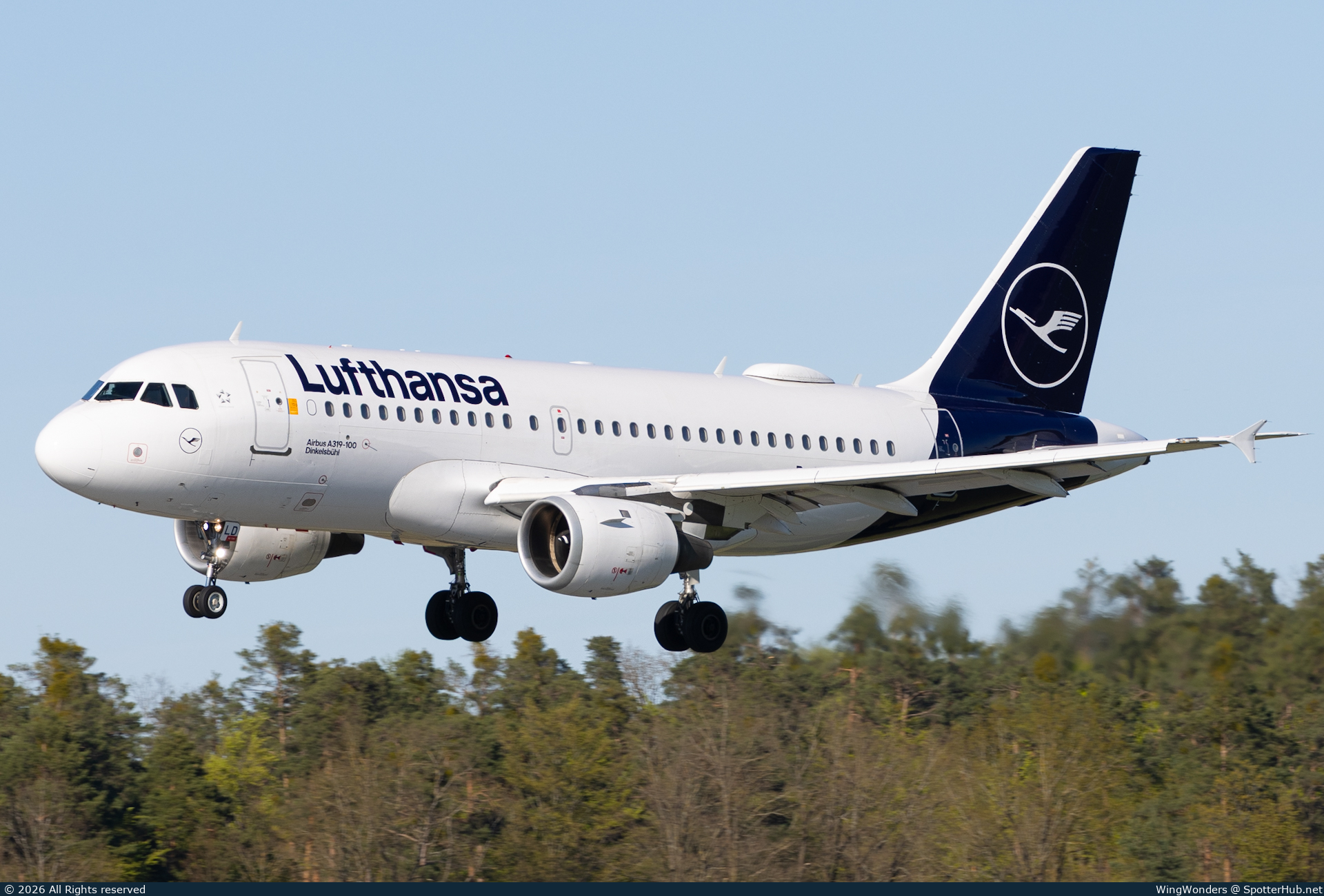 Photo of D-AILD - Airbus A319-114 operated by Lufthansa