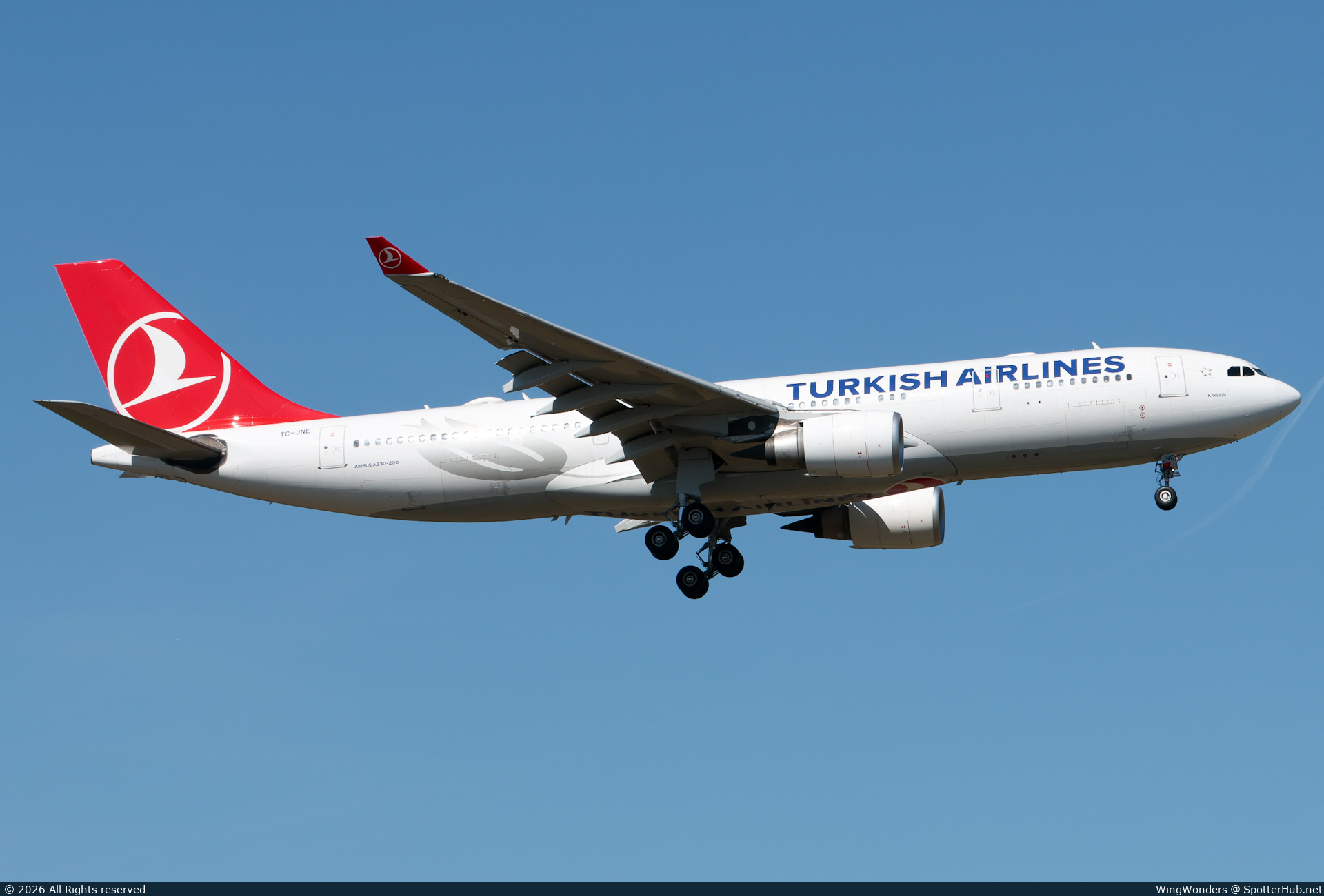 Photo of TC-JNE - Airbus A330-203 operated by Turkish Airlines