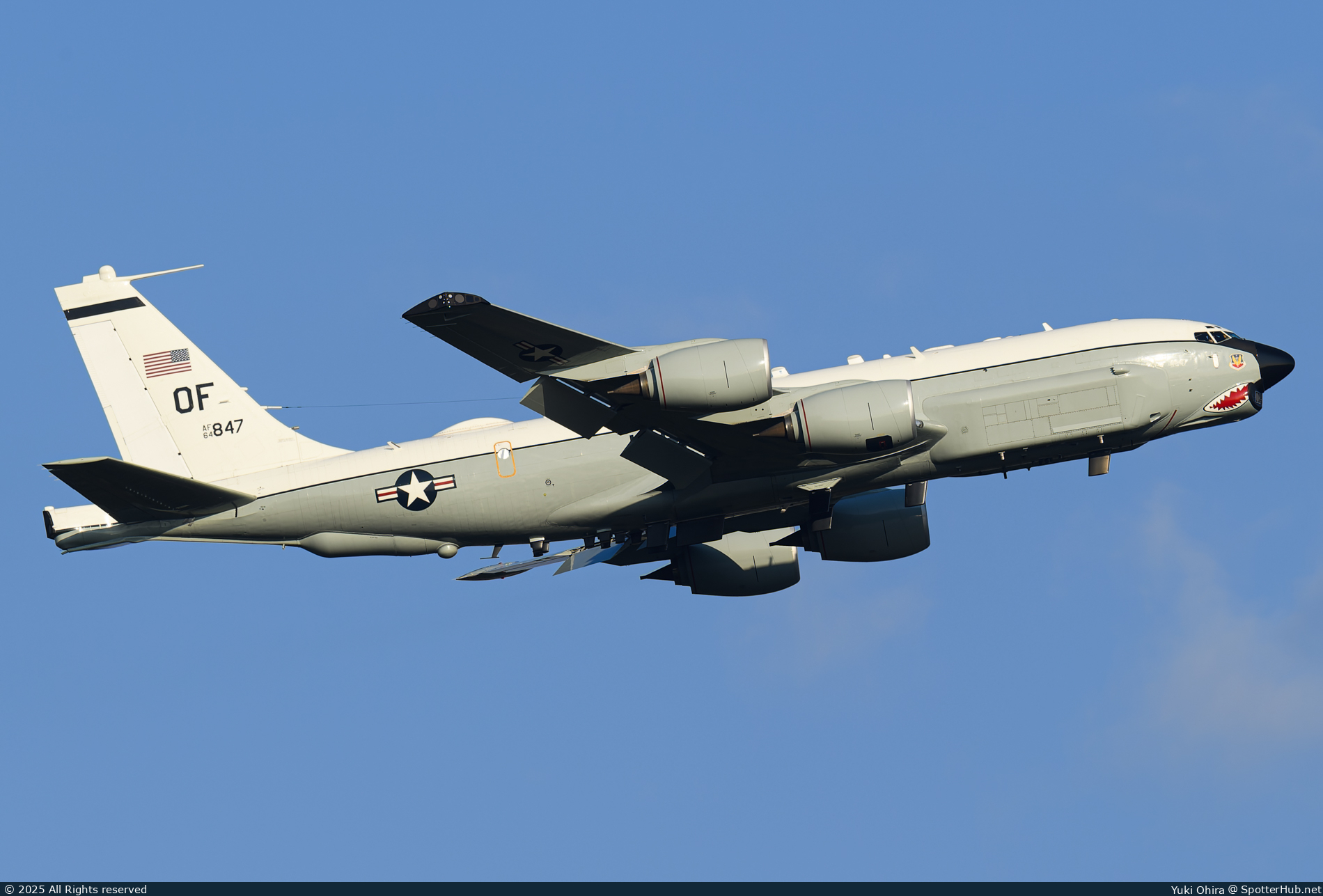 Photo of 64-14847 - Boeing RC-135U Combat Sent operated by US Air Force