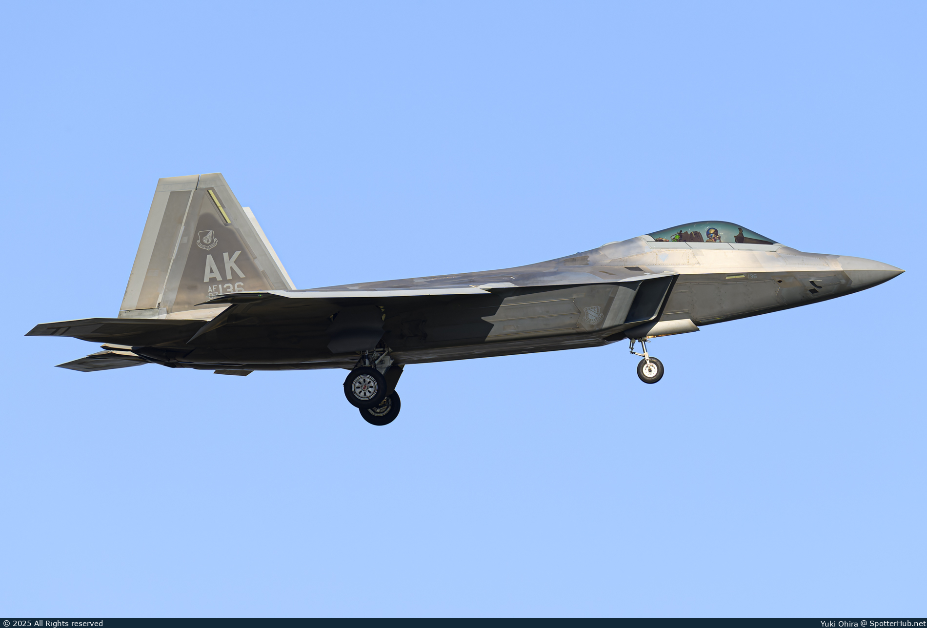Photo of 07-4136 - Lockheed Martin F-22A Raptor operated by US Air Force