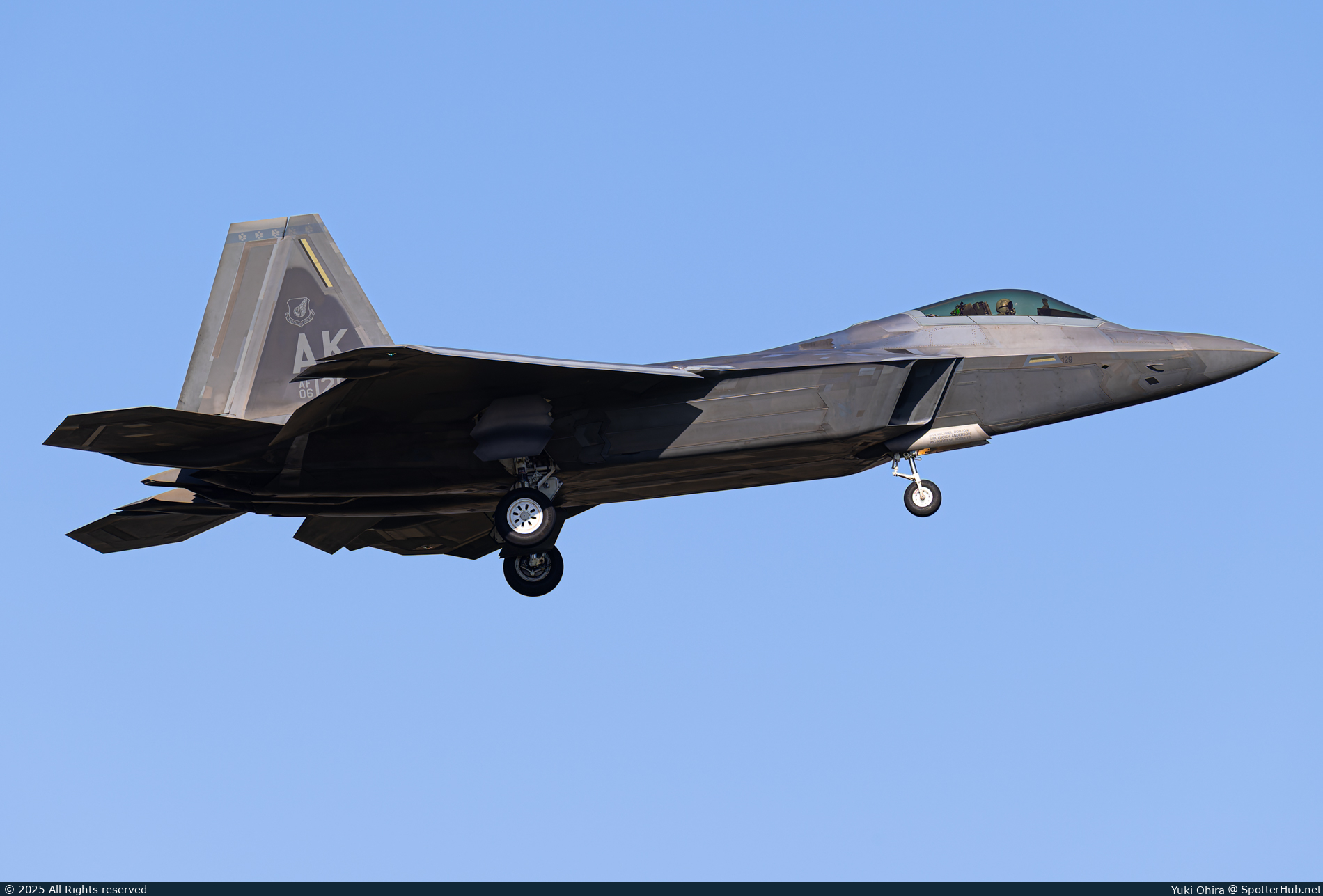Photo of 06-4129 - Lockheed Martin F-22A Raptor operated by US Air Force