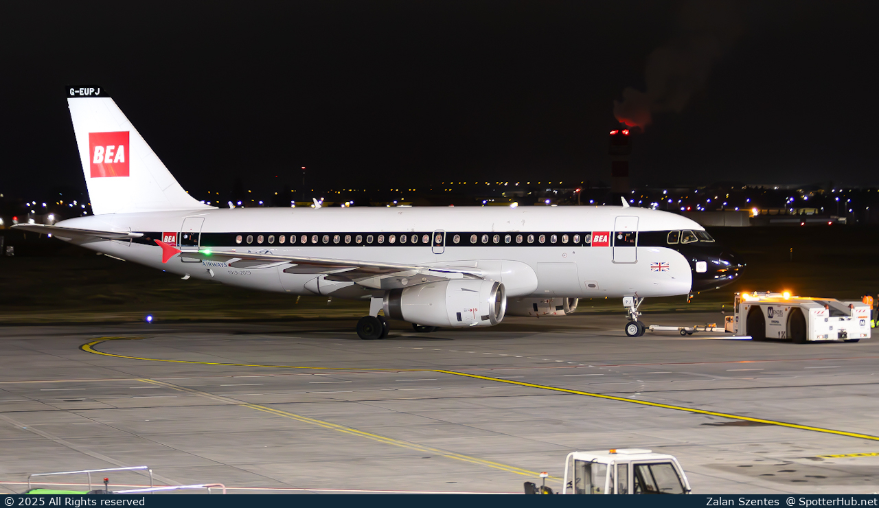 Photo of G-EUPJ - Airbus A319-131 operated by British Airways