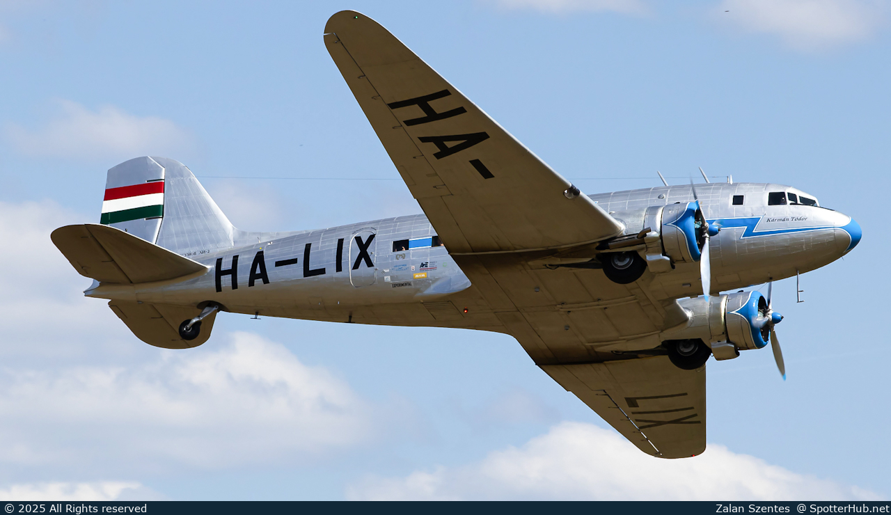 Photo of HA-LIX - Lisunov Li-2T [Douglas DC-3] operated by Goldtimer Foundation