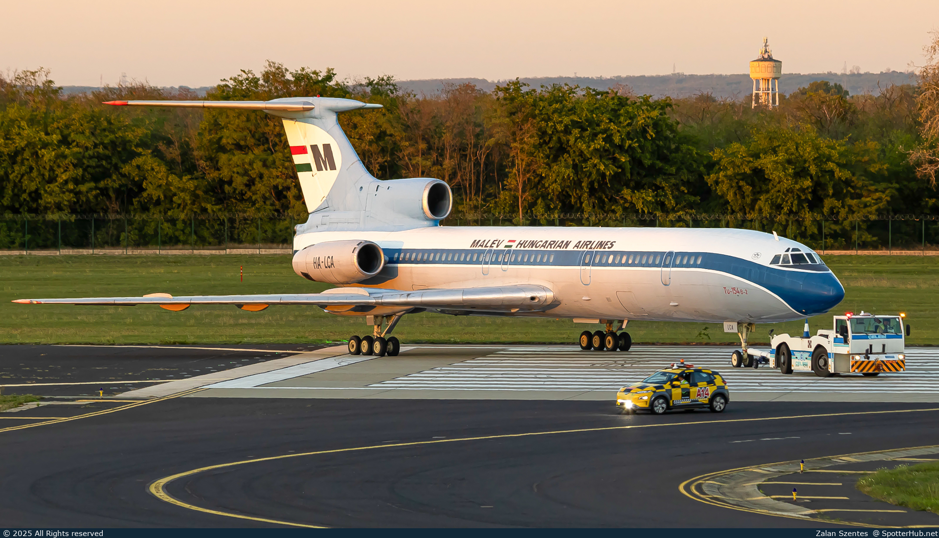 Photo of HA-LCA - Tupolev Tu-154B-2 operated by Malév Hungarian Airlines
