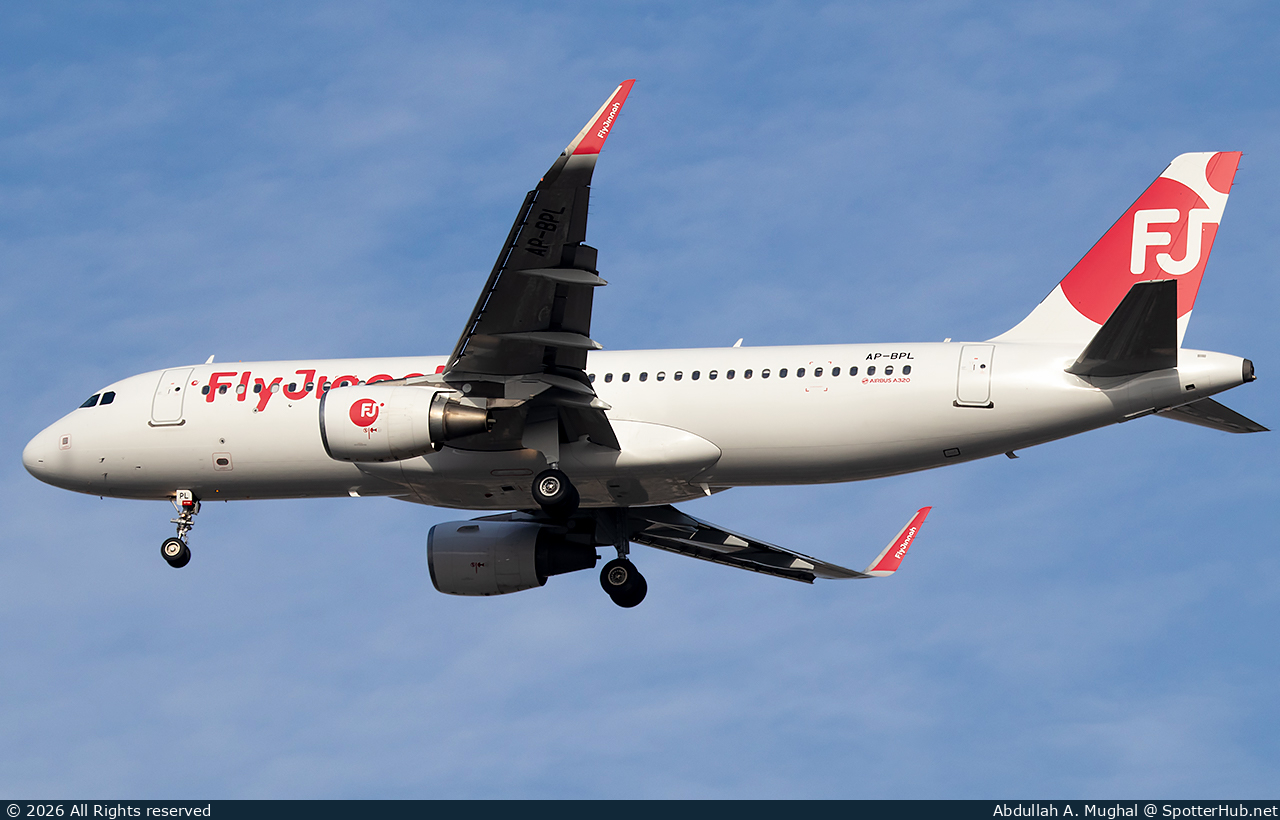 Photo of AP-BPL - Airbus A320-214 operated by Fly Jinnah