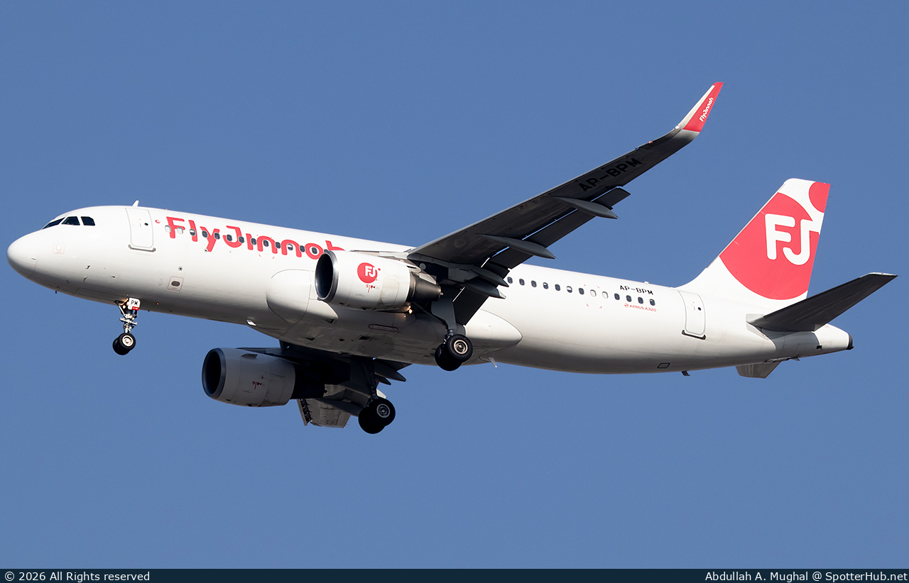 Photo of AP-BPM - Airbus A320-214 operated by Fly Jinnah