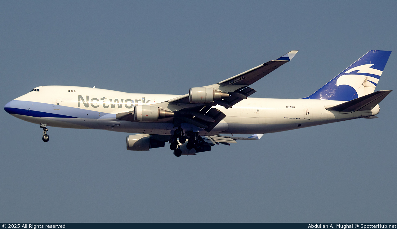 Photo of TF-AKG - Boeing 747-409F operated by Network Aviation (opb Air Atlanta Icelandic)