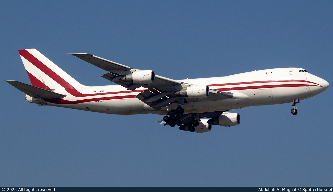 Photo of EX-47004 - Boeing 747-228F operated by Aerostan