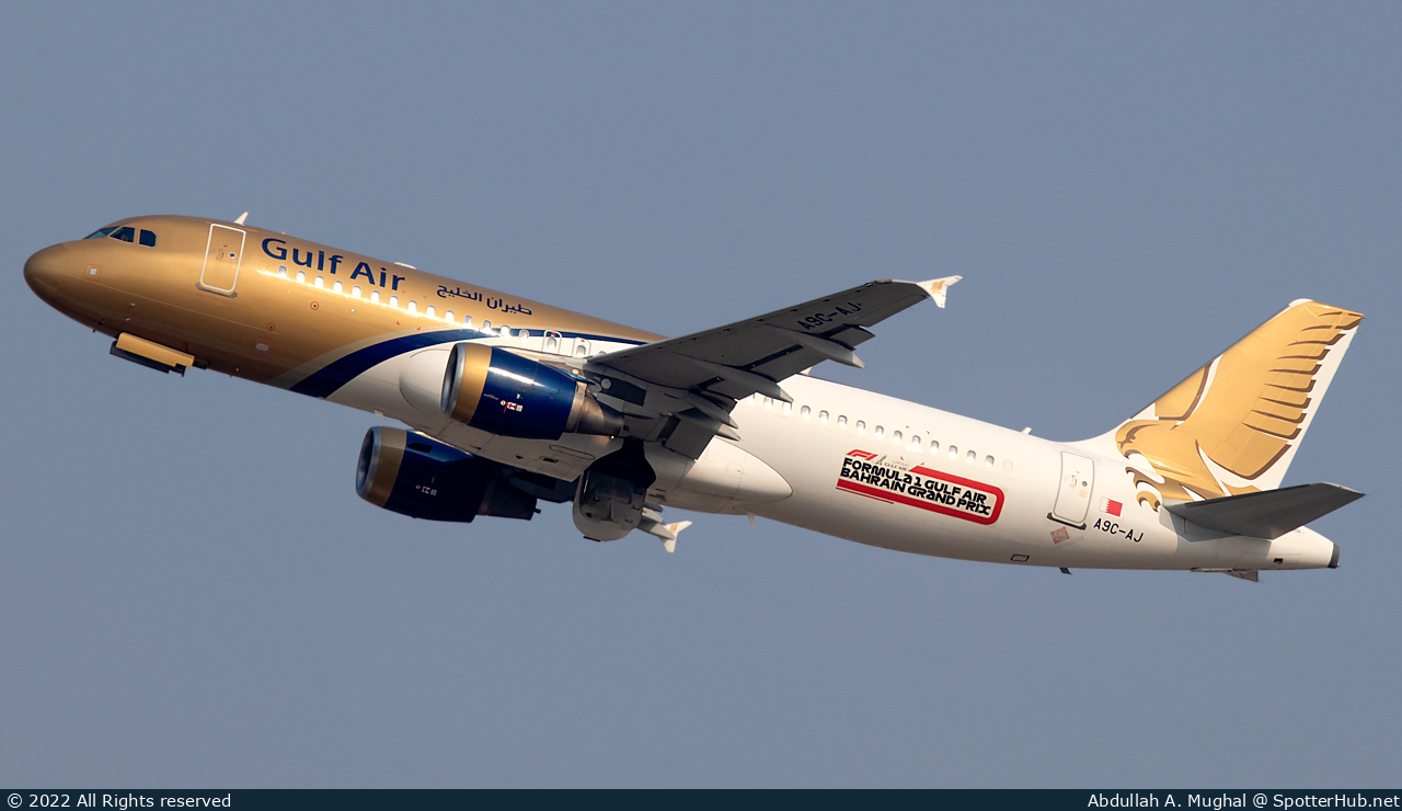 Photo of A9C-AJ - Airbus A320-214 operated by Gulf Air