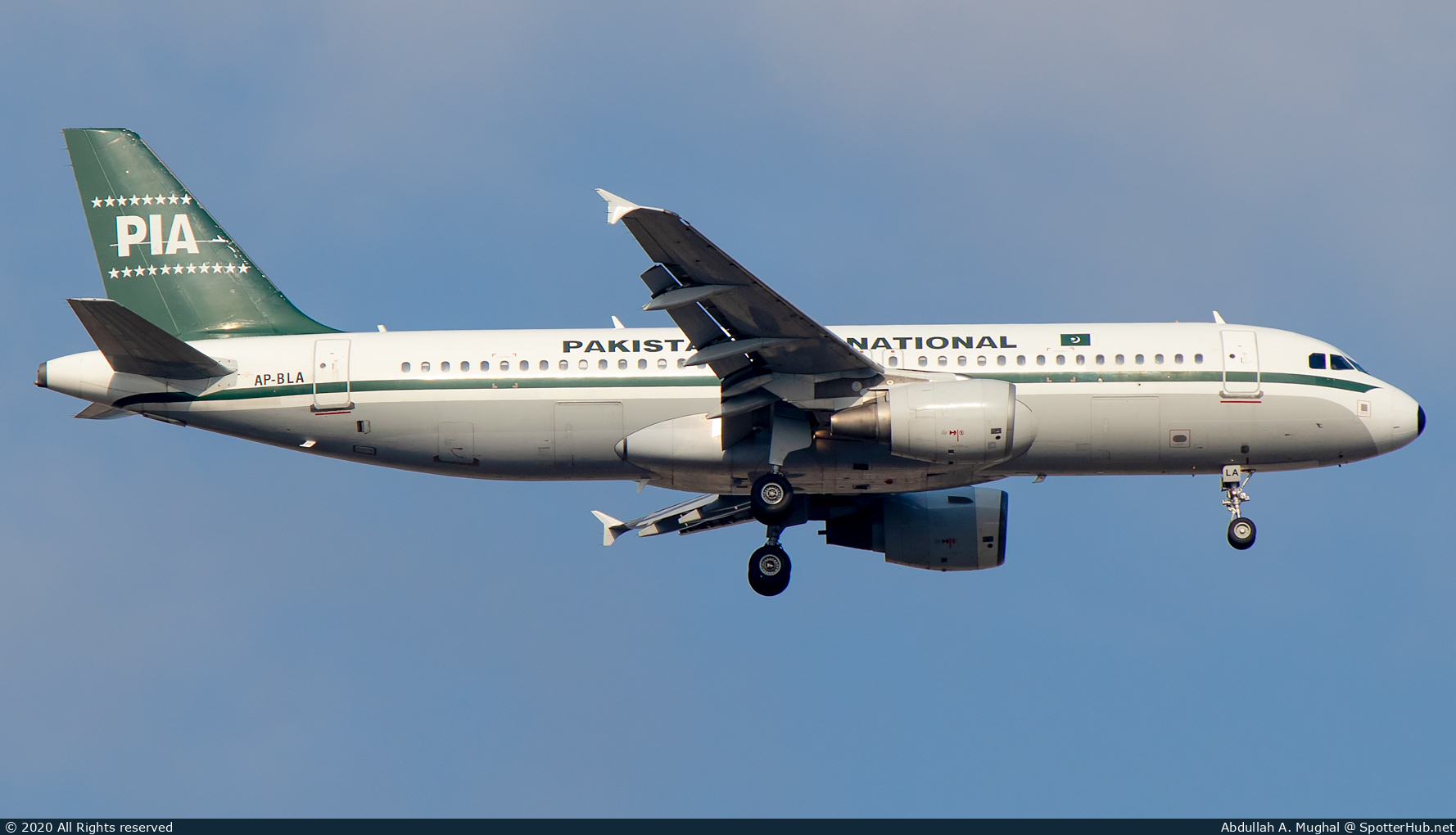 Photo of AP-BLA - Airbus A320-214 operated by PIA Pakistan International Airlines