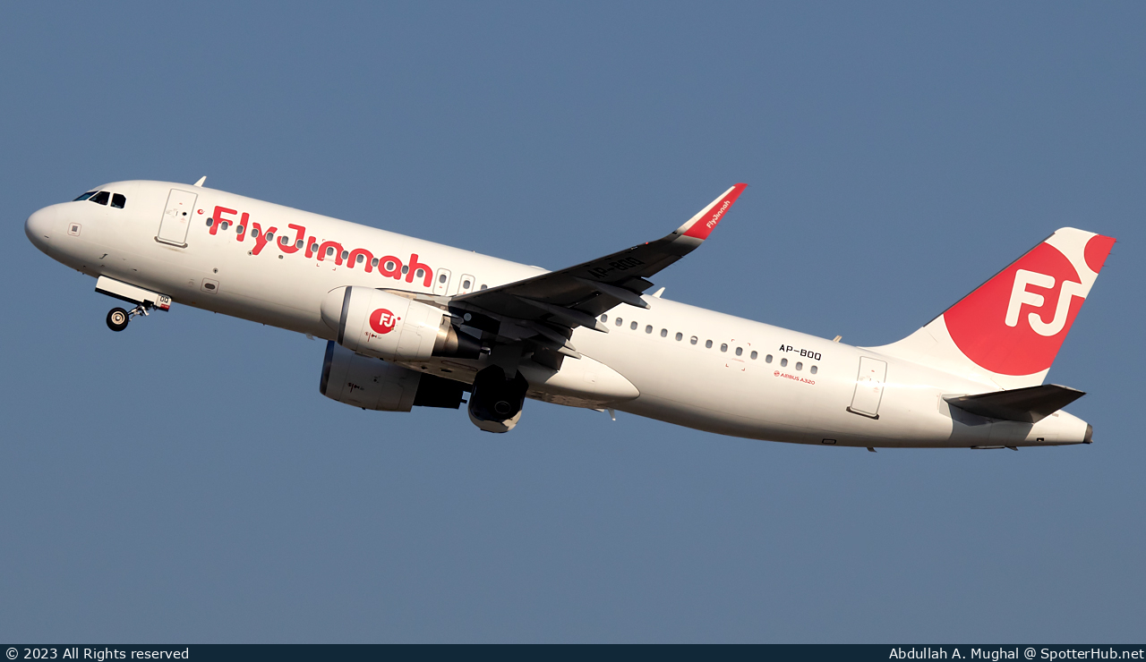 Photo of AP-BOO - Airbus A320-214 operated by Fly Jinnah