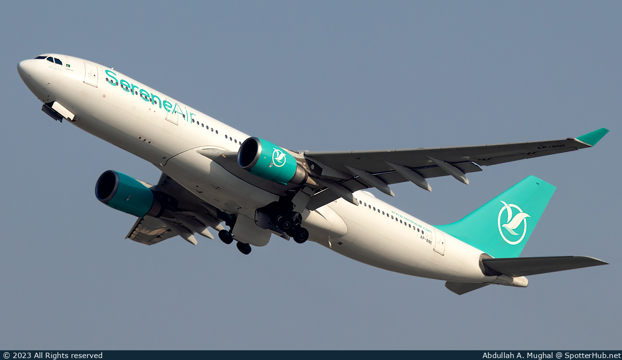 Photo of AP-BNE - Airbus A330-202 operated by SereneAir