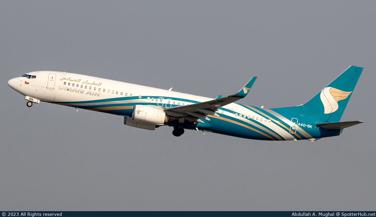 Photo of A4O-BK - Boeing 737-91M(ER) operated by Oman Air
