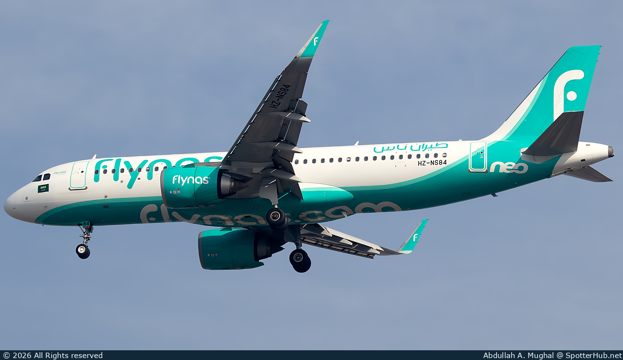 Photo of HZ-NS84 - Airbus A320-251N operated by Flynas