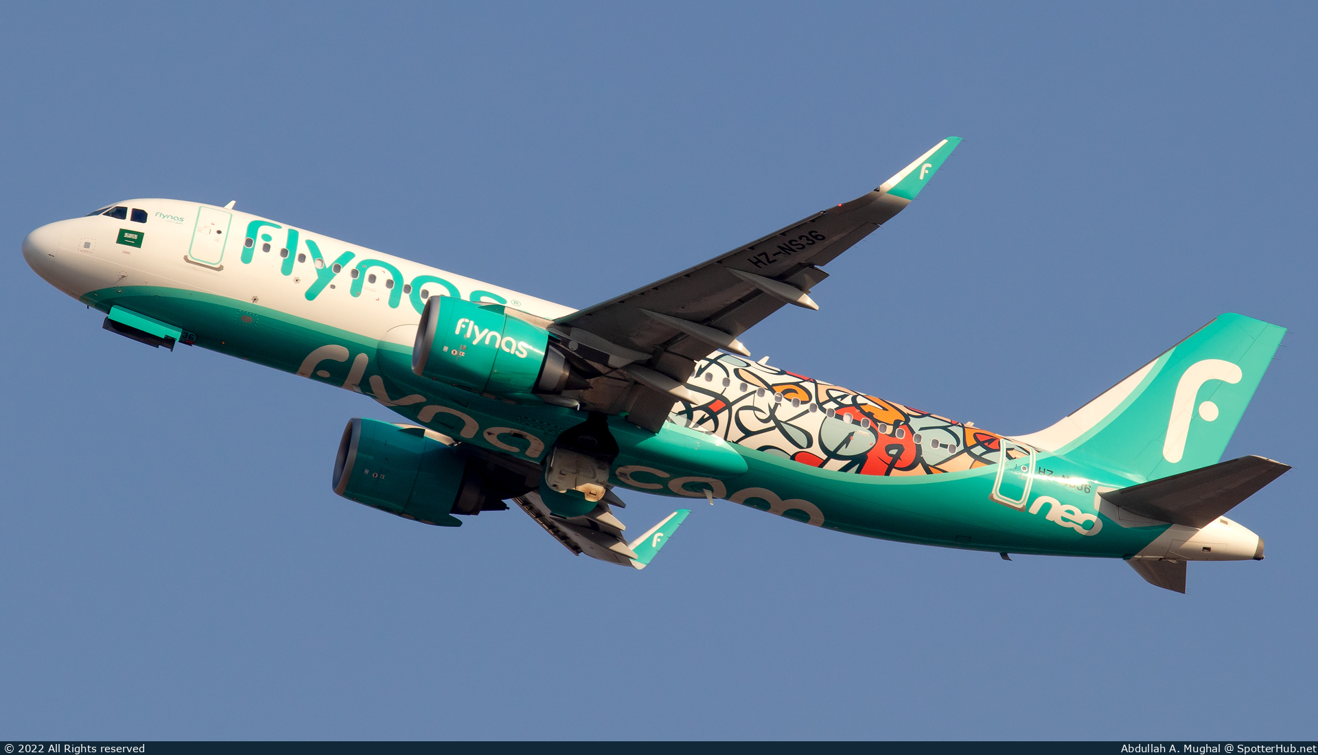 Photo of HZ-NS36 - Airbus A320-251N operated by Flynas