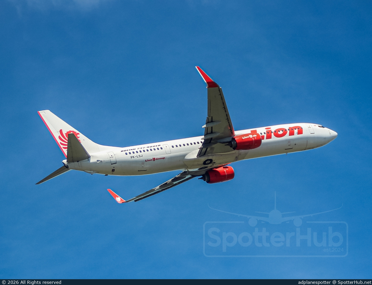 Photo of PK-LSJ - Boeing 737-9GP(ER) operated by Lion Air