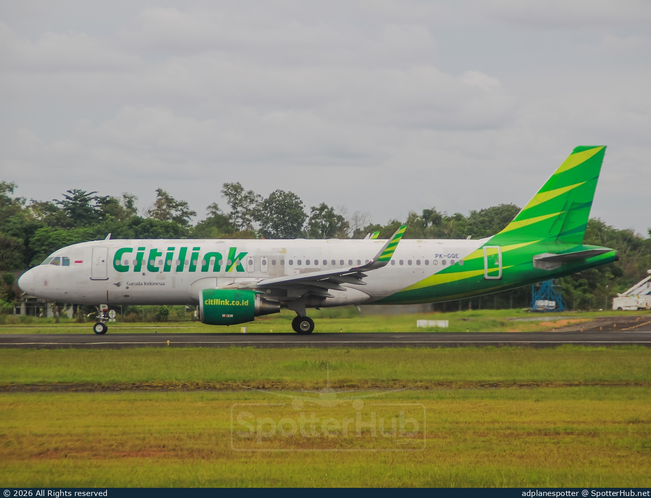 Photo of PK-GQE - Airbus A320-214 operated by Citilink