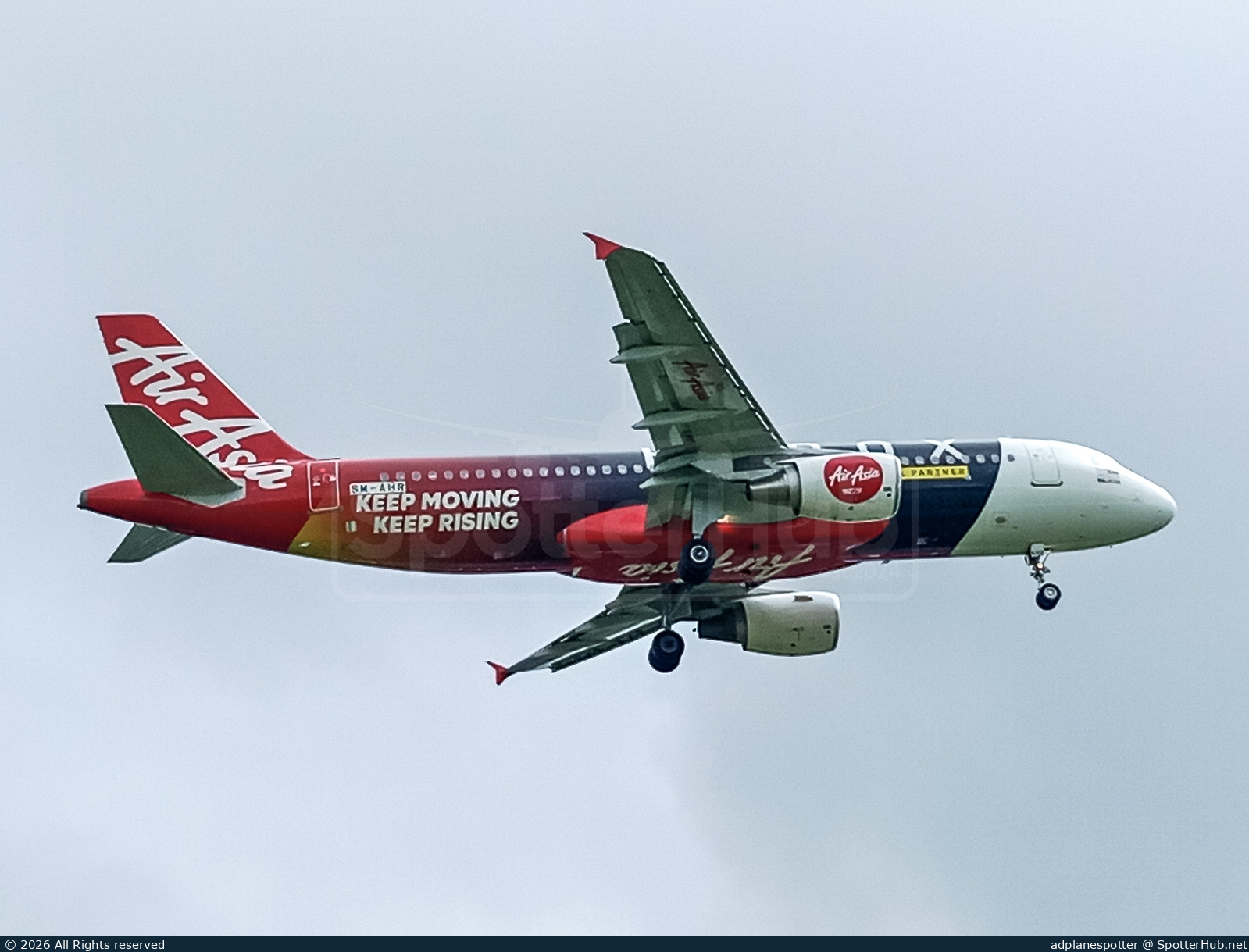 Photo of 9M-AHR - Airbus A320-216 operated by AirAsia