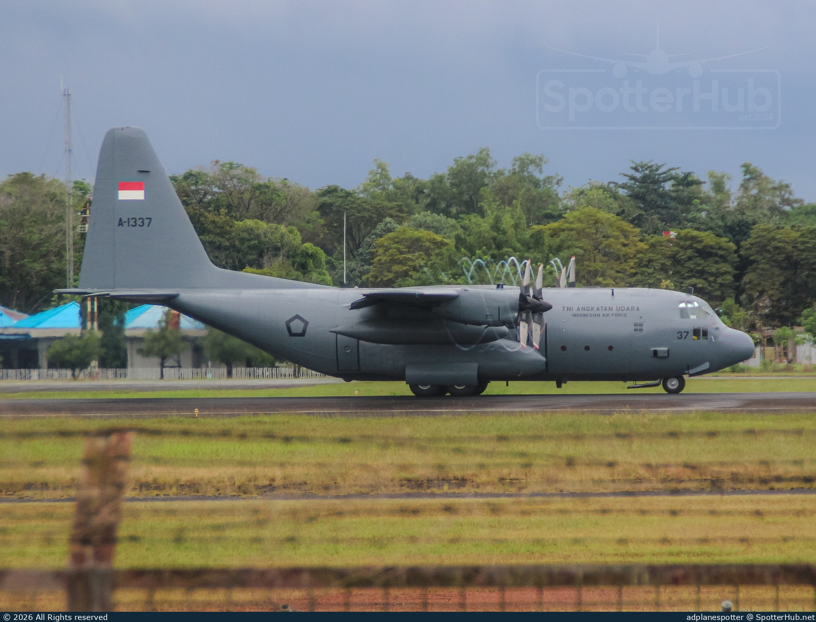 Photo of A-1337 - Lockheed C-130H Hercules operated by Indonesian Air Force
