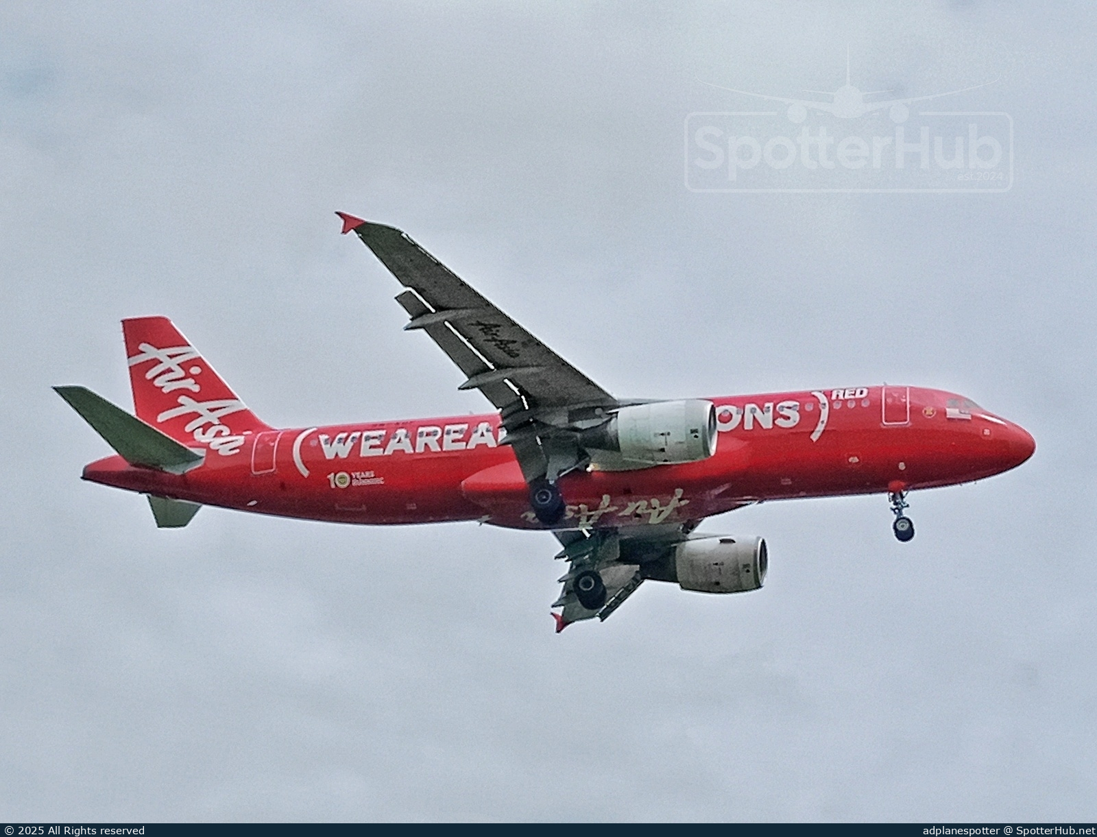 Photo of 9M-AQF - Airbus A320-216 operated by AirAsia