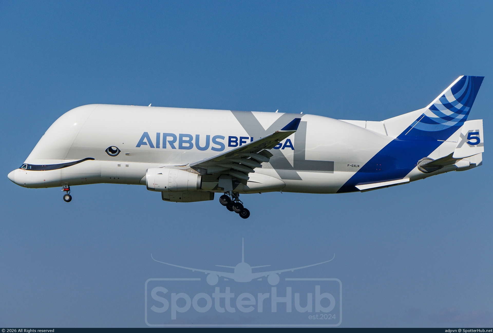 Photo of F-GXLN - Airbus A330-743L Beluga XL operated by Airbus Transport International