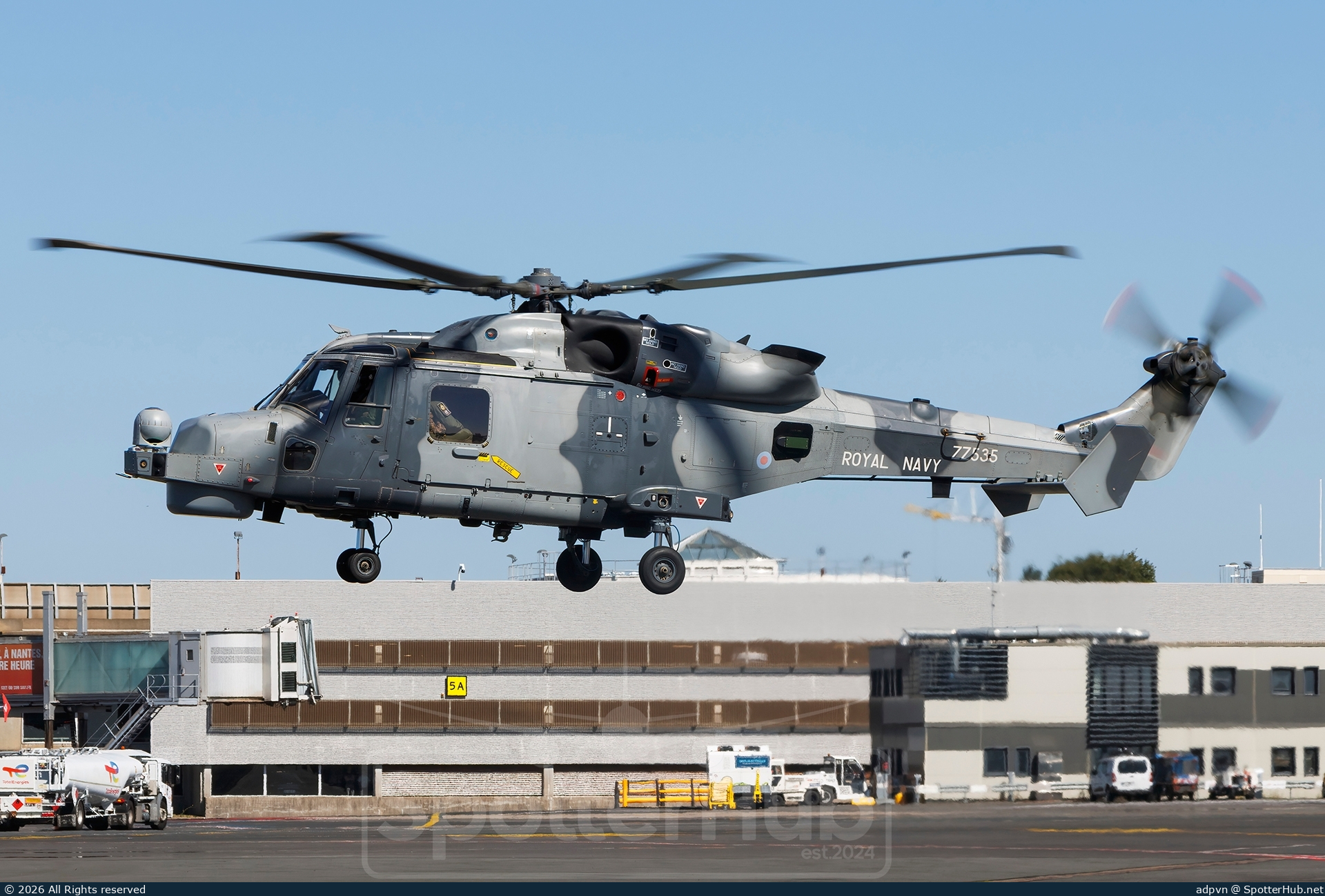 Photo of ZZ535 - AgustaWestland AW159 Wildcat HMA2 operated by Royal Navy