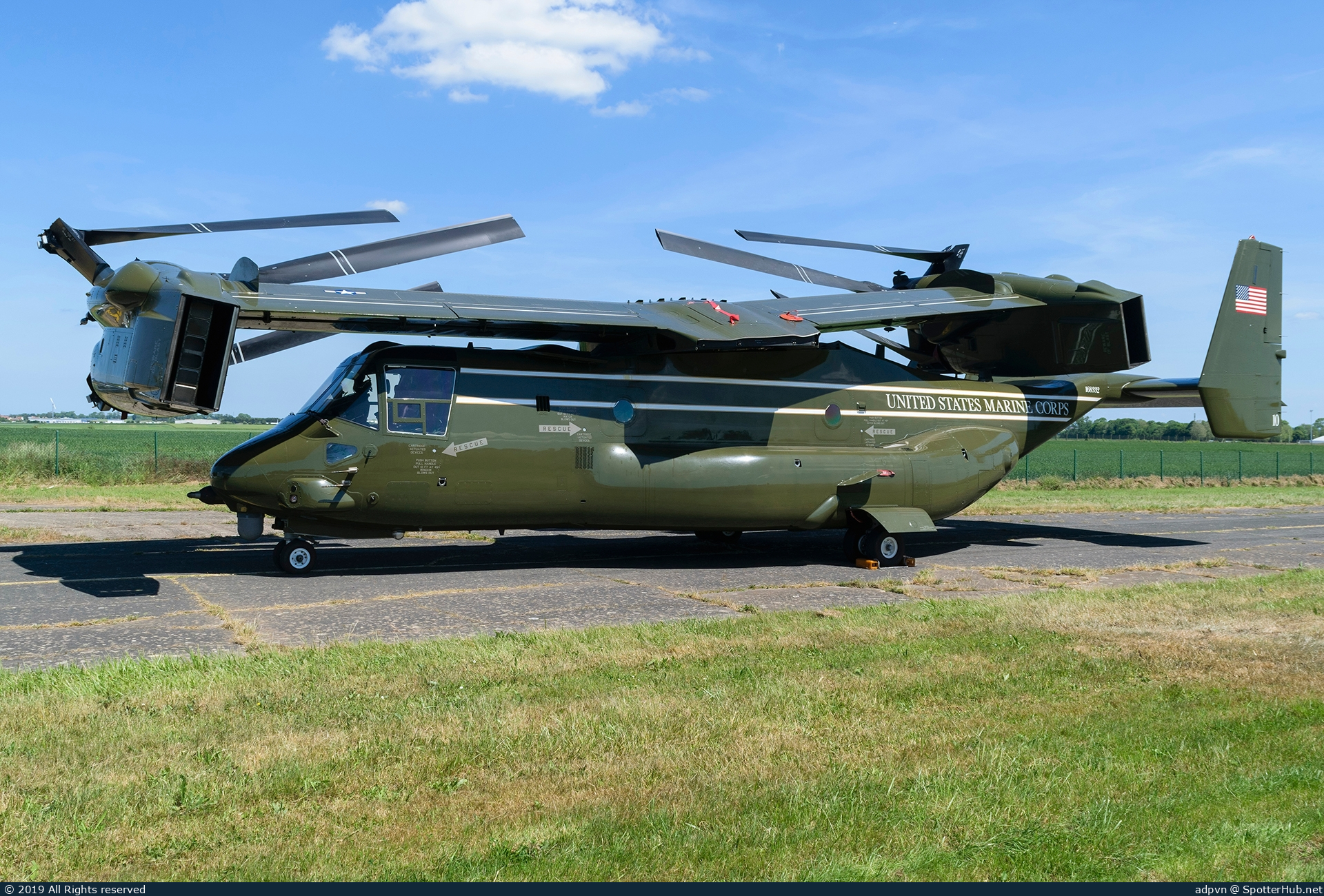 Photo of 168332 - Bell Boeing MV-22B Osprey operated by US Marine Corps