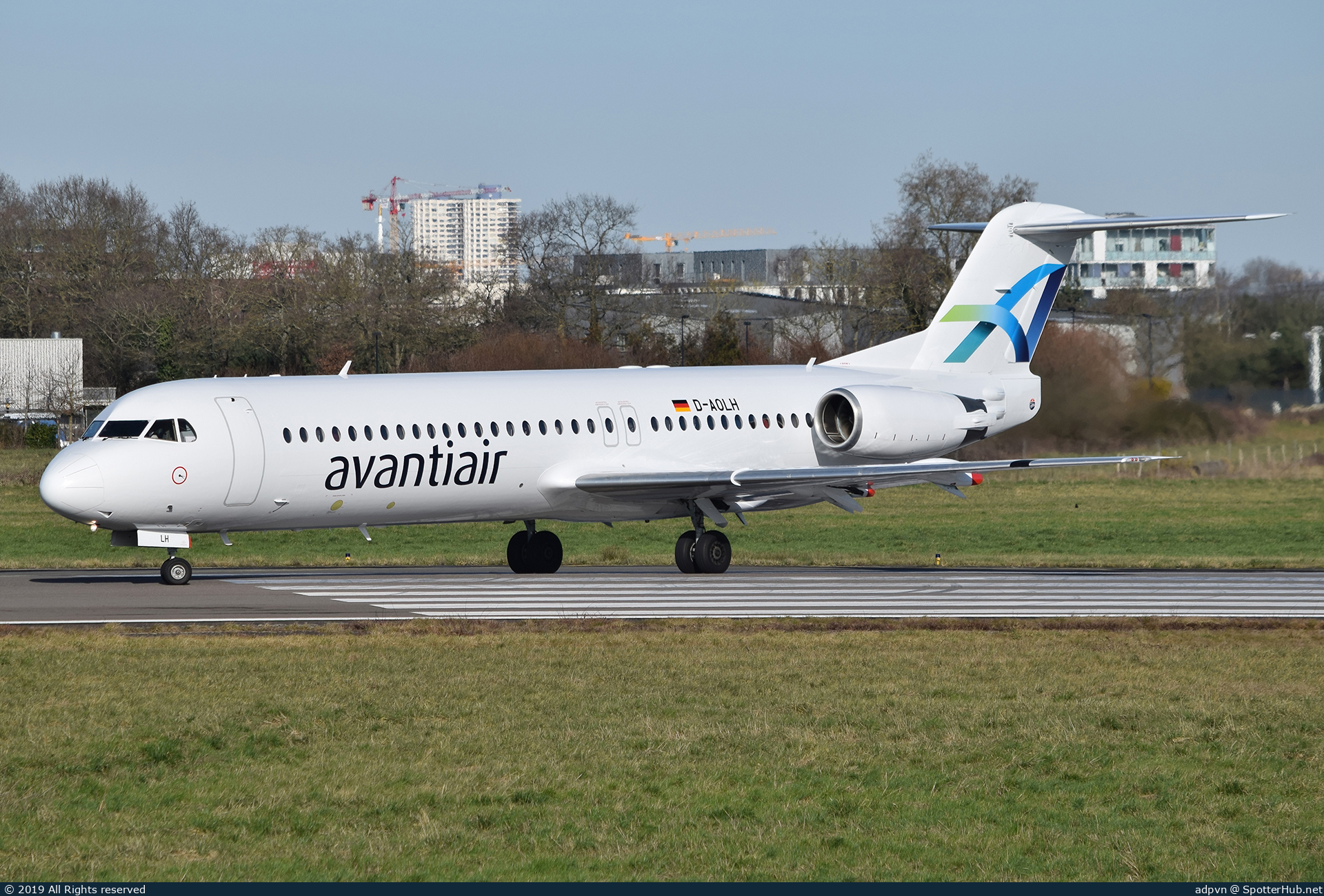 Photo of D-AOLH - Fokker 100 operated by OLT Express