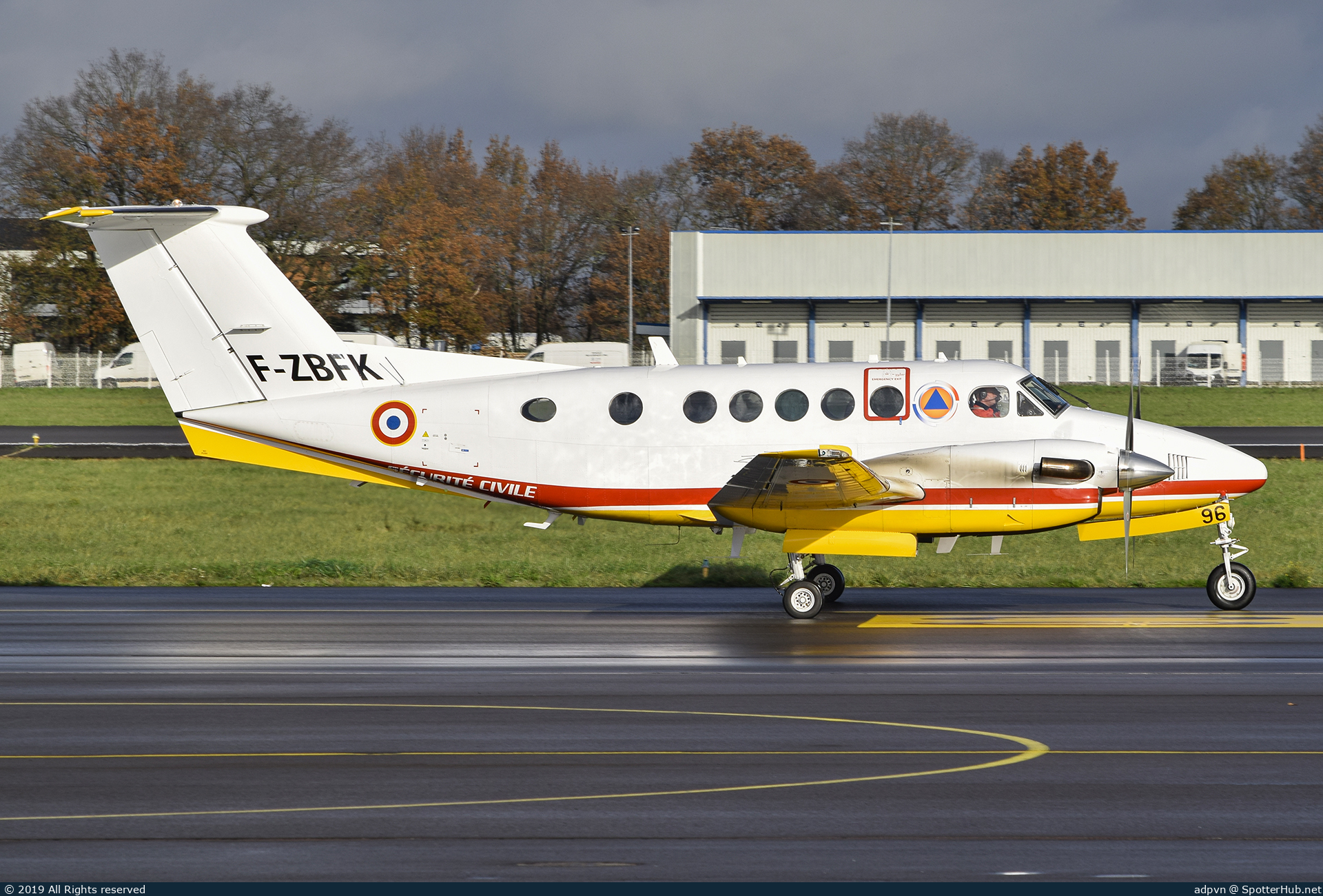 Photo of F-ZBFK - Beechcraft B200 Super King Air operated by French Ministry of the Interior - Sécurité Civile