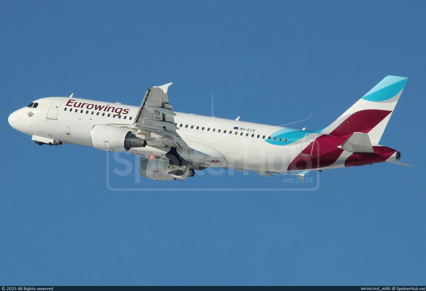 Photo of 9H-EUR - Airbus A320-214 operated by Eurowings Europe Malta