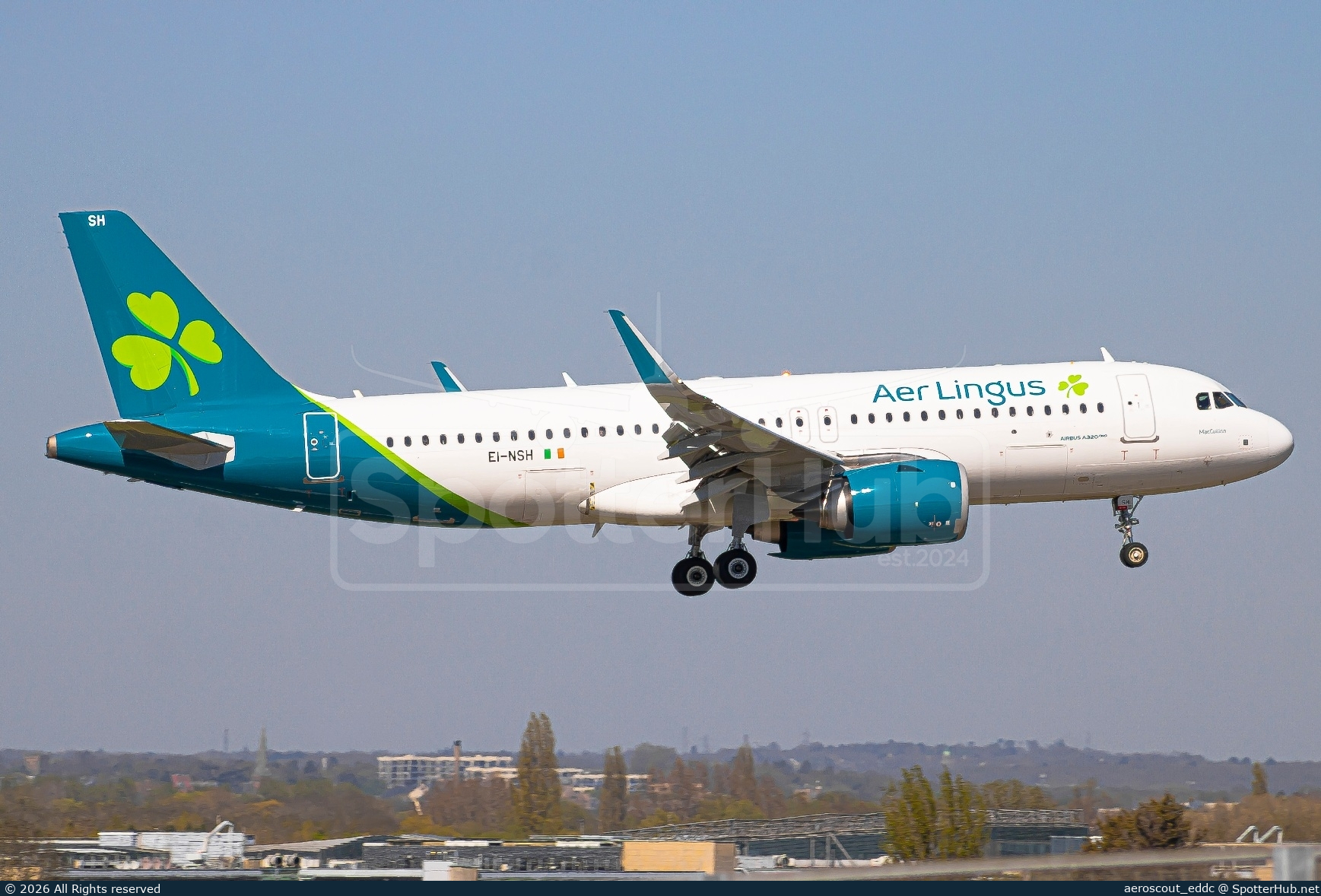 Photo of EI-NSH - Airbus A320-251N operated by Aer Lingus