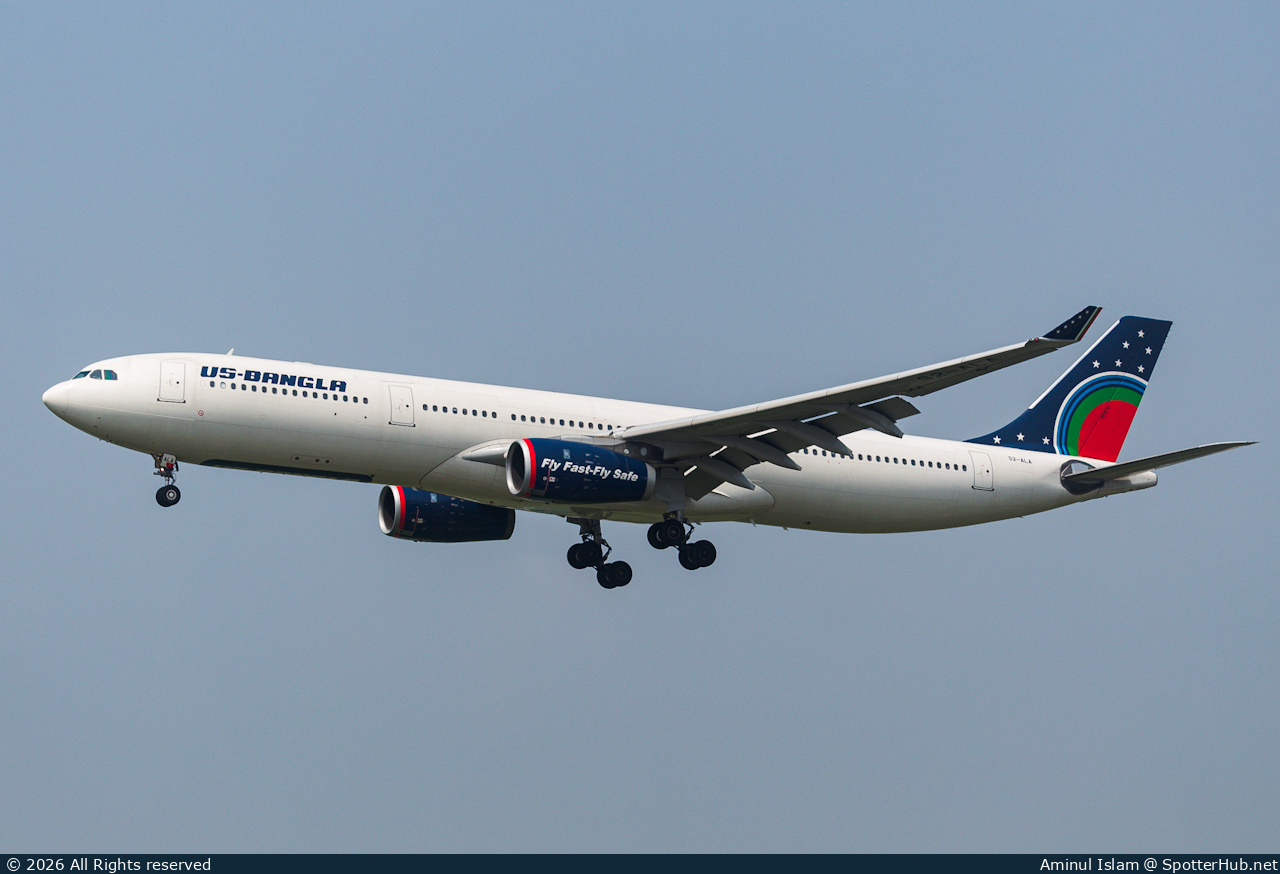 Photo of S2-ALD - Airbus A330-343 operated by US-Bangla Airlines