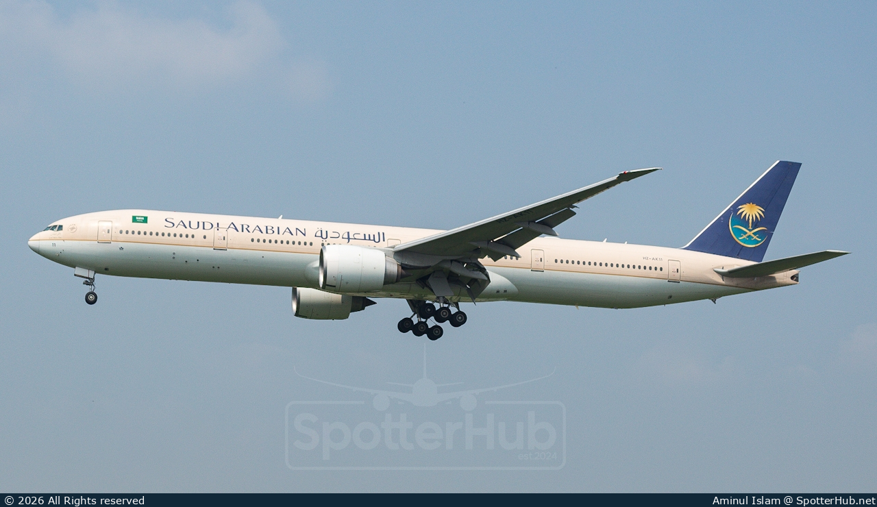 Photo of HZ-AK11 - Boeing 777-368(ER) operated by Saudi Arabian Airlines