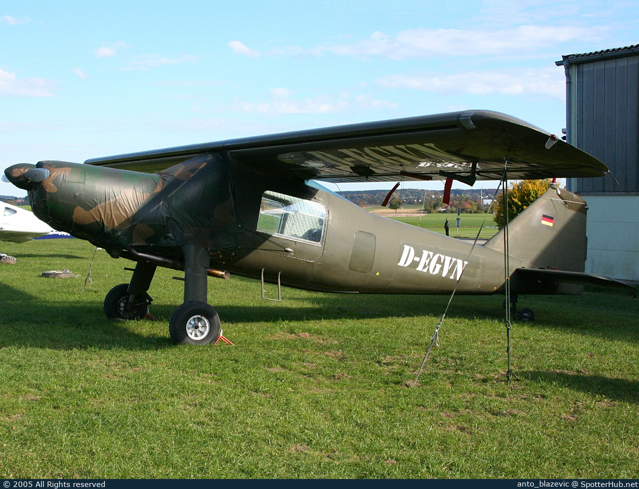 Photo of D-EGVN - Dornier Do 27A-4 operated by Private