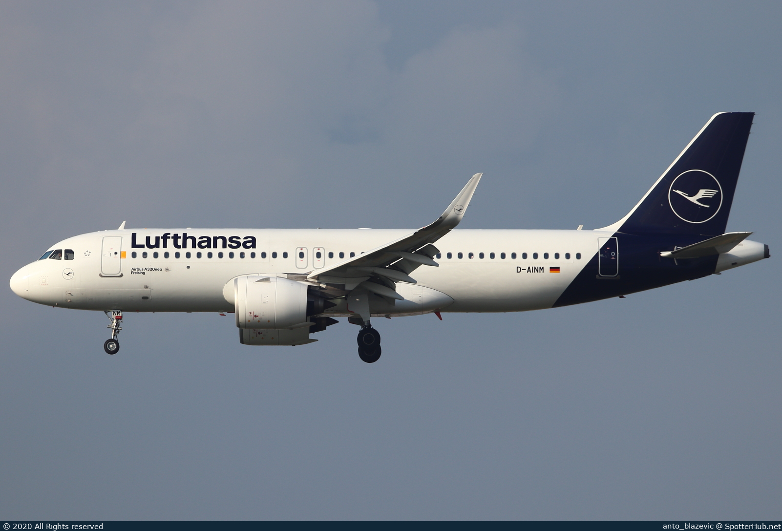 Photo of D-AINM - Airbus A320-271N operated by Lufthansa