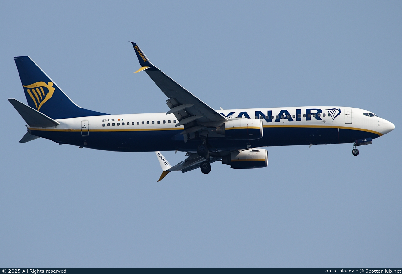 Photo of EI-ENE - Boeing 737-8AS operated by Ryanair