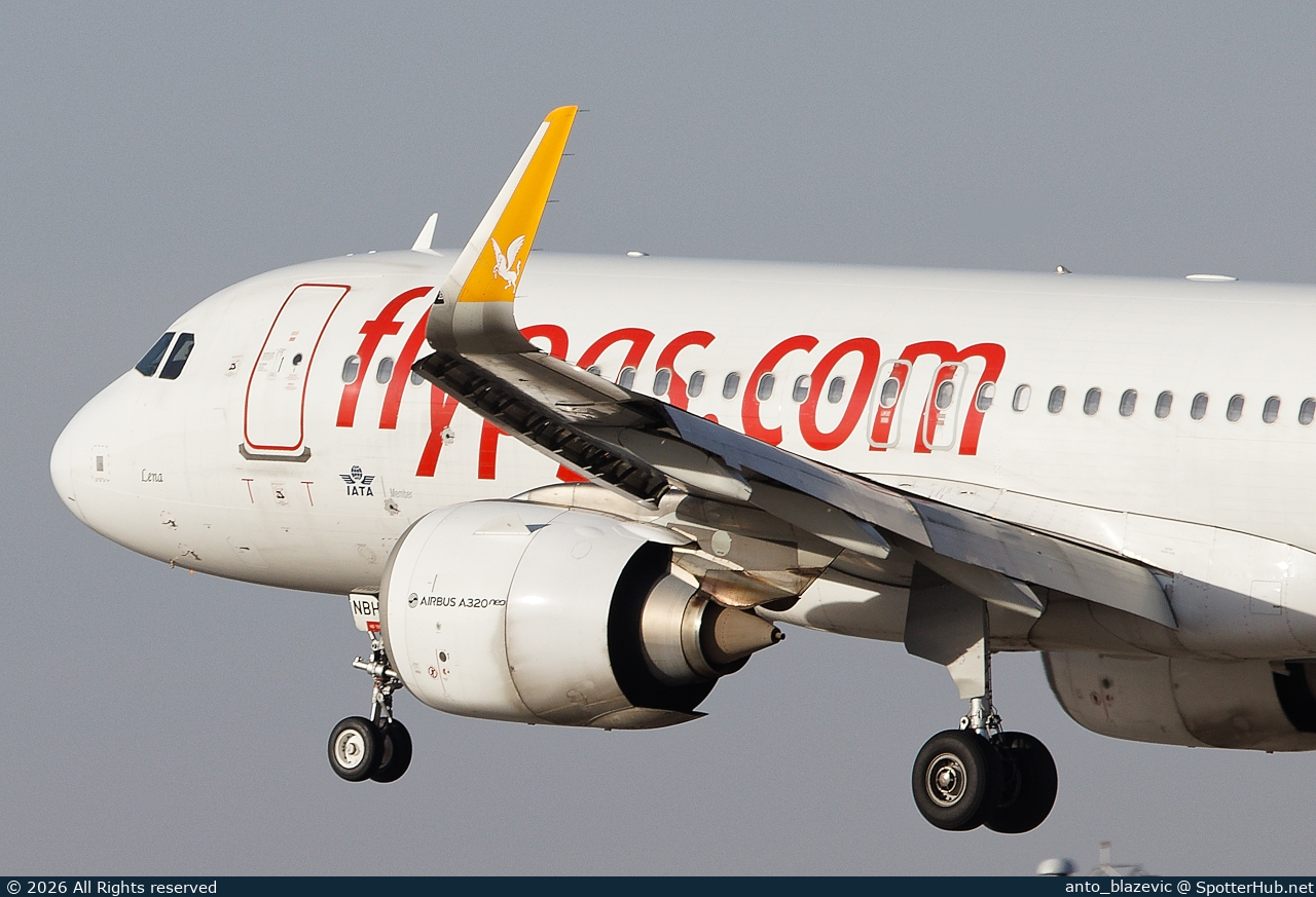 Photo of TC-NBH - Airbus A320-251N operated by Pegasus Airlines