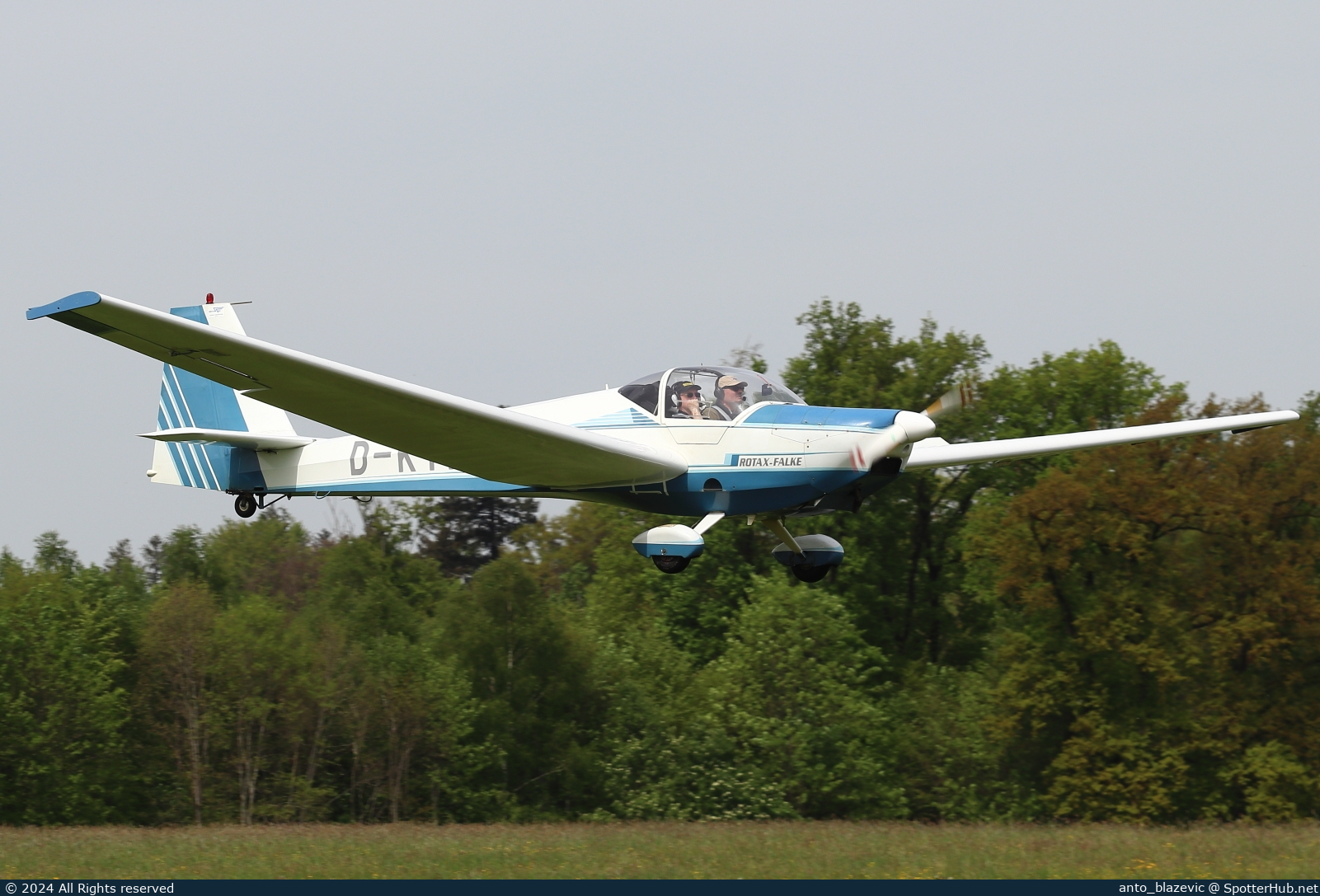 Photo of D-KTIE - Scheibe SF 25C Rotax-Falke operated by Fluggruppe Neuburg