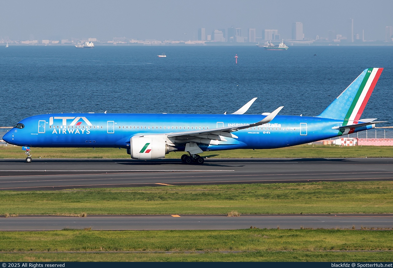 Photo of EI-IFA - Airbus A350-941 operated by ITA Airways