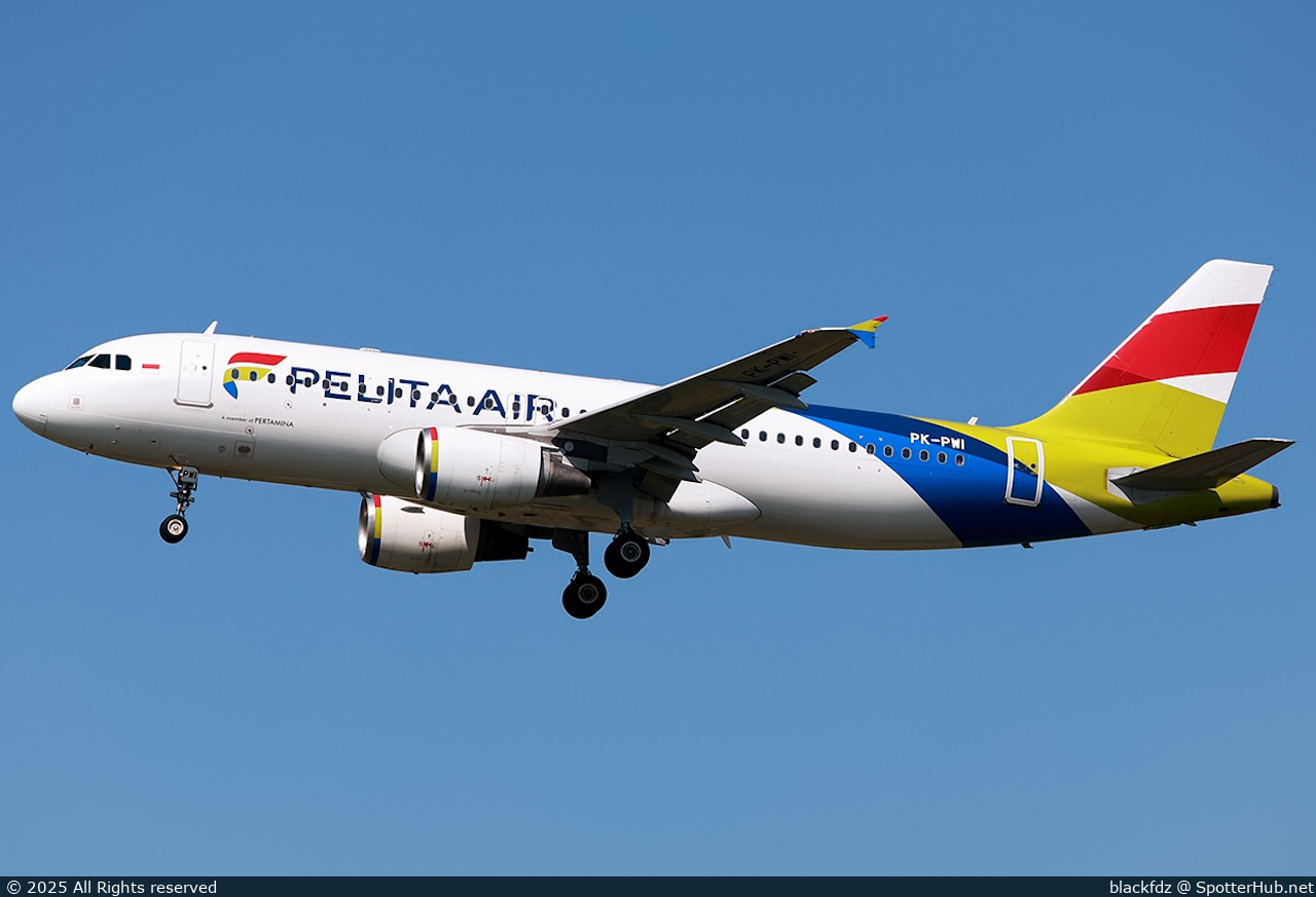 Photo of PK-PWI - Airbus A320-214 operated by Pelita Air