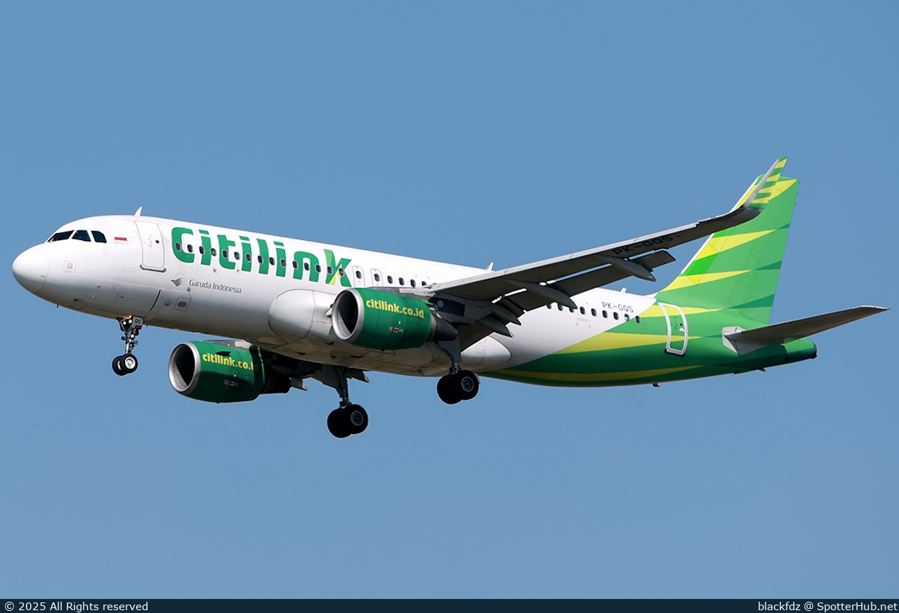Photo of PK-GQS - Airbus A320-214 operated by Citilink