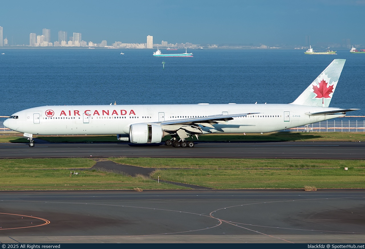 Photo of C-FIVQ - Boeing 777-333(ER) operated by Air Canada