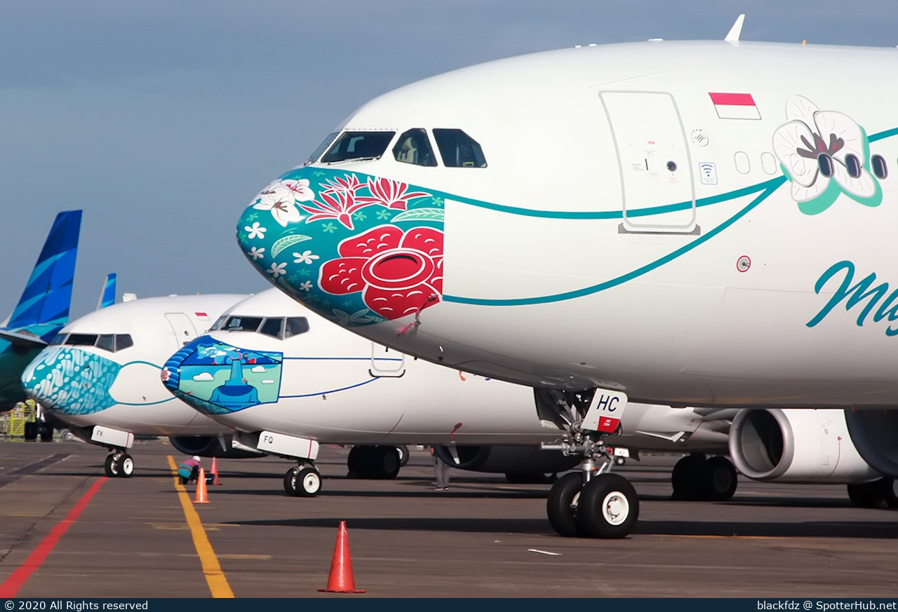 Photo of PK-GHC - Airbus A330-343 operated by Garuda Indonesia
